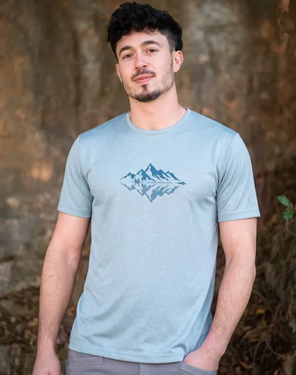 Theo חולצה קצרה מודפסת