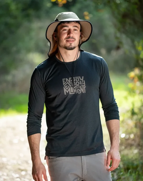 חולצה ארוכה מודפסת Austin