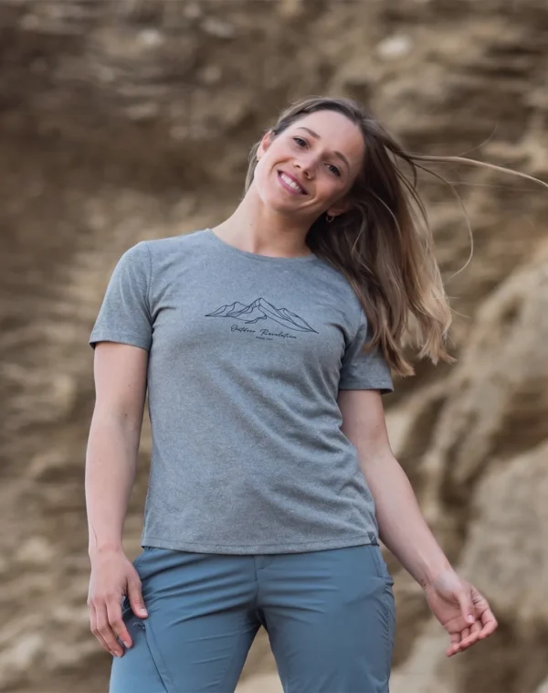 Lily חולצה קצרה מודפסת