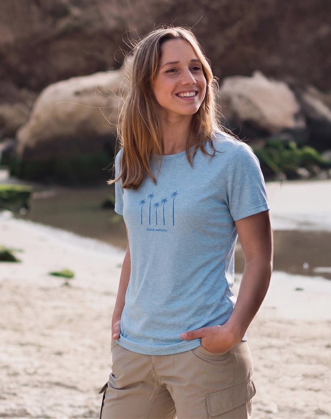 Lily חולצה קצרה מודפסת