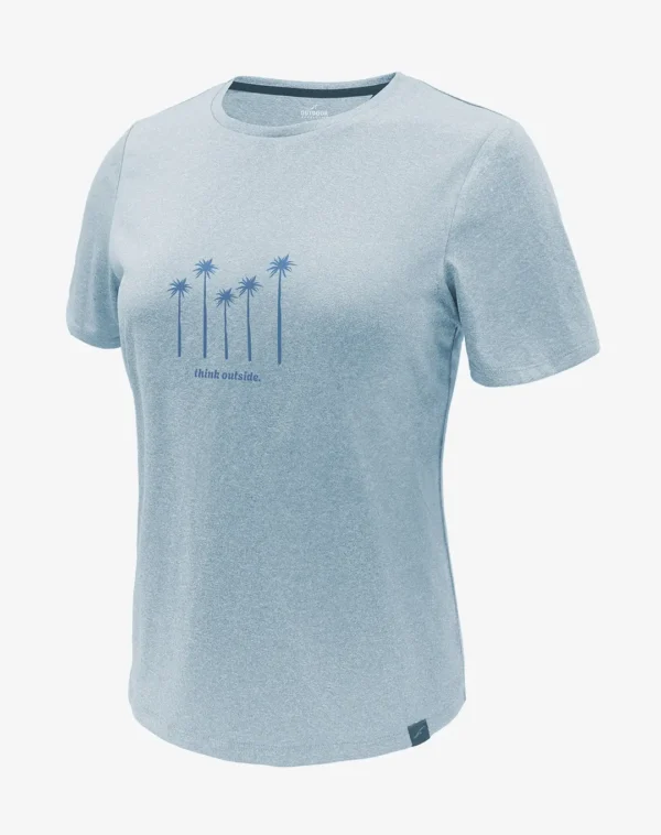 Lily חולצה קצרה מודפסת