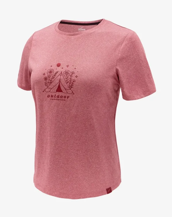 Lily חולצה קצרה מודפסת