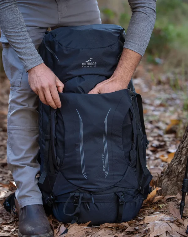 תרמיל Openland 65L – OUTDOOR-10891 – שחור – 4