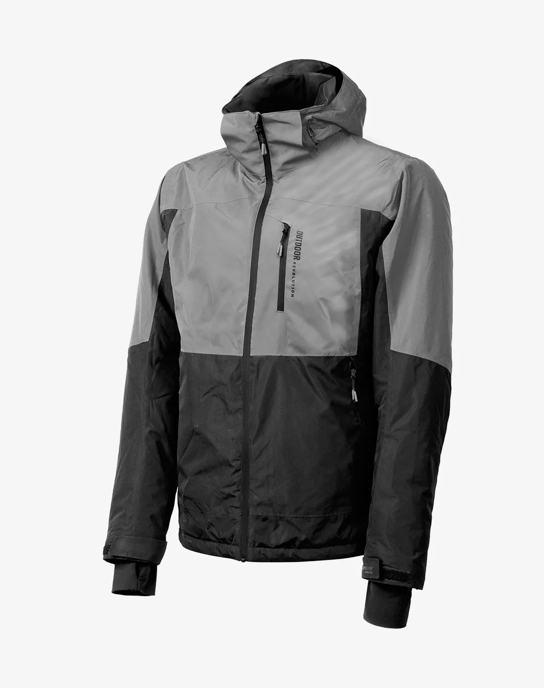 מעיל סקי Cyclon – OUTDOOR-20071 – שחור-אפור – 1