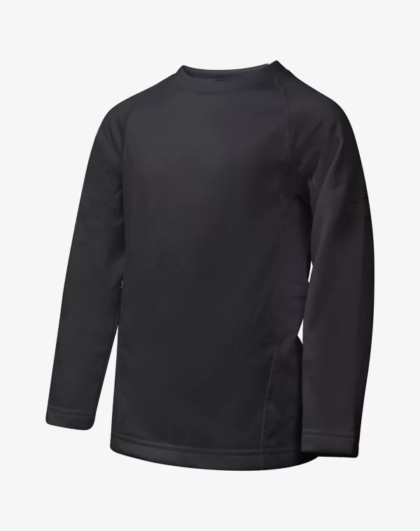 סט חולצה ומכנסי ילדים X-warm – OUTDOOR-2025 – שחור – 1