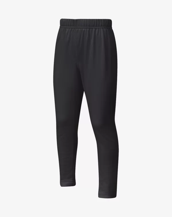 סט חולצה ומכנסי ילדים X-warm – OUTDOOR-2025 – שחור – 2