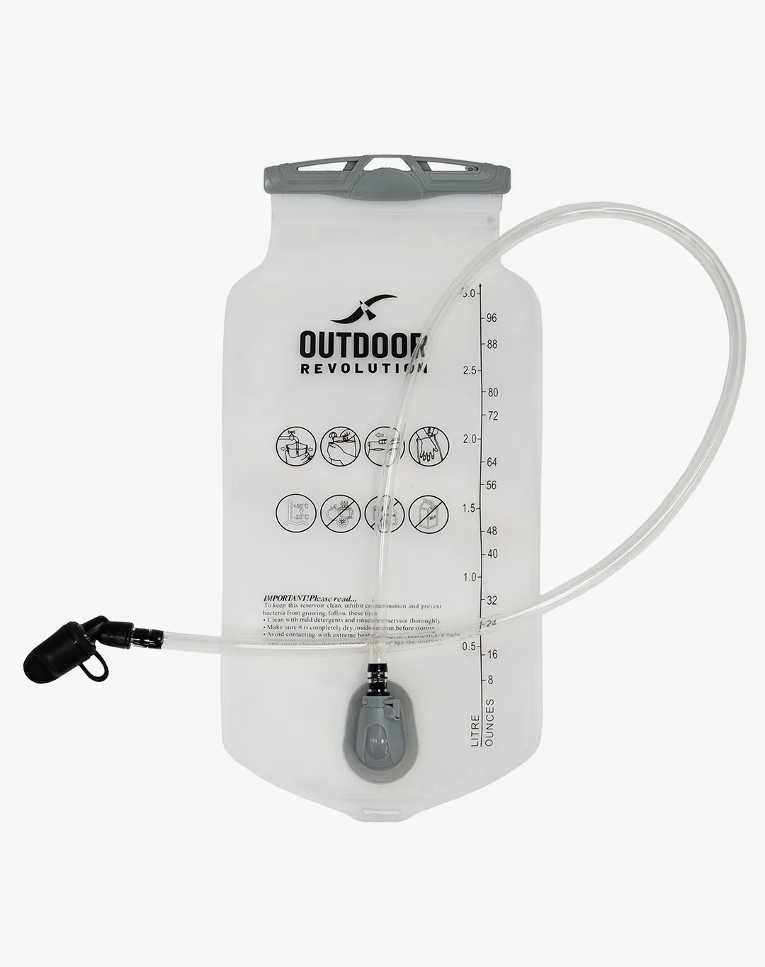 שקית מים 3 ליטר Tpu – Outdoor Revolution-29401 – לבן – 1