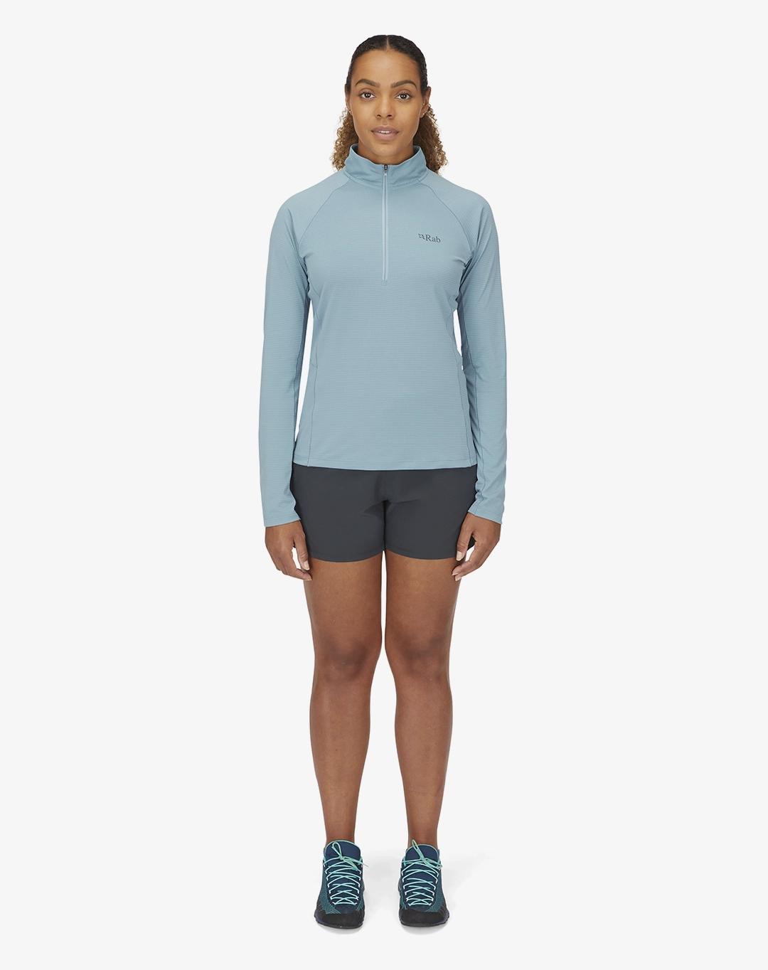 חולצה Sonic Ls Zip – Rab-QBL-04-CIT – citadel – 5