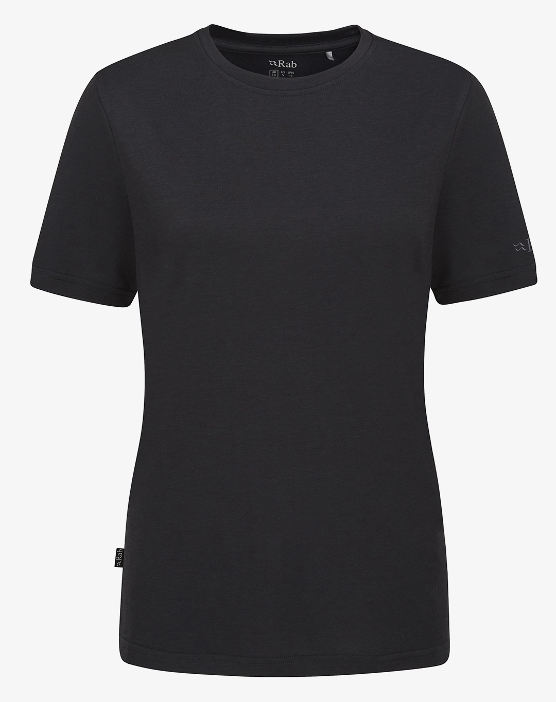 חולצה Crimp Logo – Rab-QBL-69-BE – beluga – 1