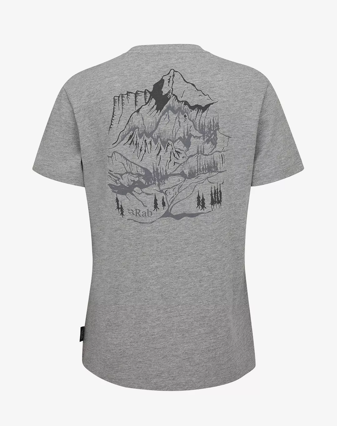 חולצה Tuku Ridge – Rab-QCC-06-GYM – gray-marl – 1