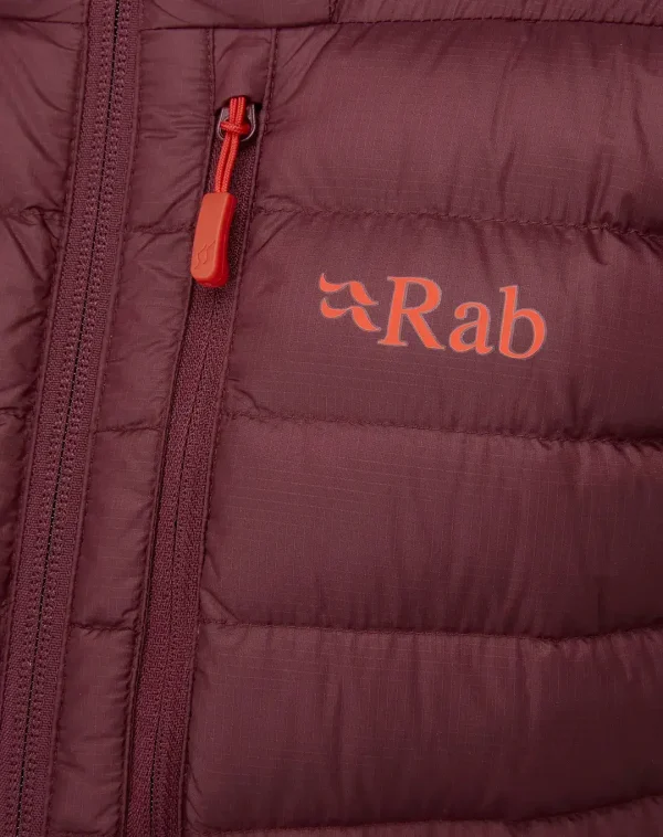 מעיל Microlight Alpine Jacket – Rab-QDB-13-DEH – בורדו – 5