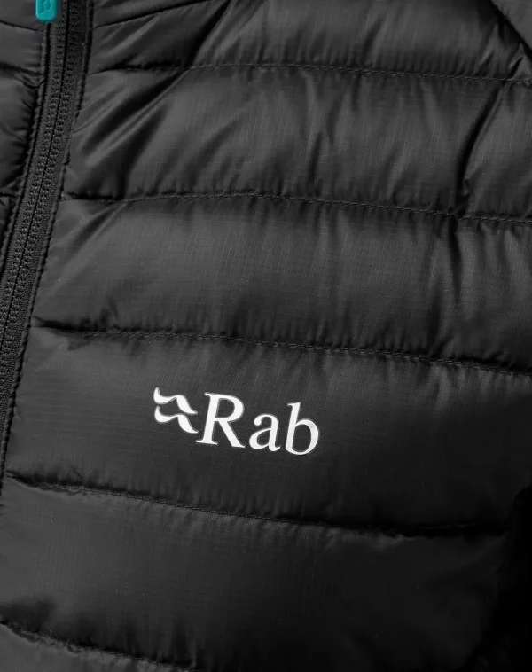 מעיל Microlight Alpine Jacket – Rab-QDB-17-BL – שחור – 3