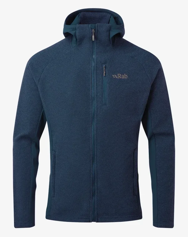 מעיל פליס עם כובע Capacitor