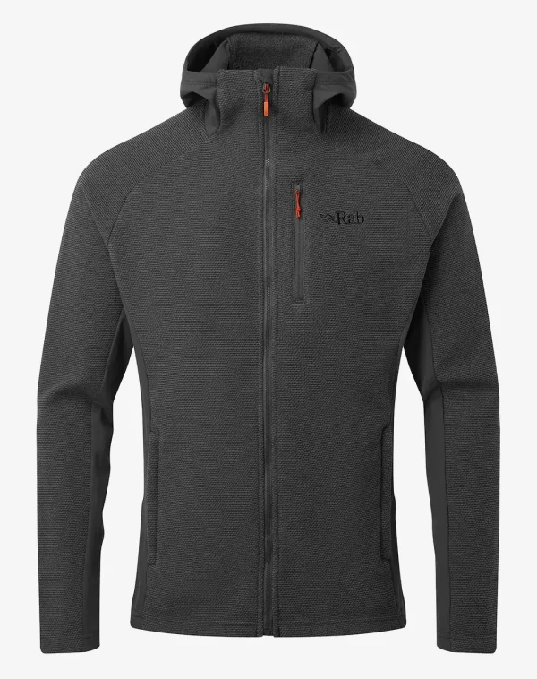 מעיל פליס עם כובע Capacitor