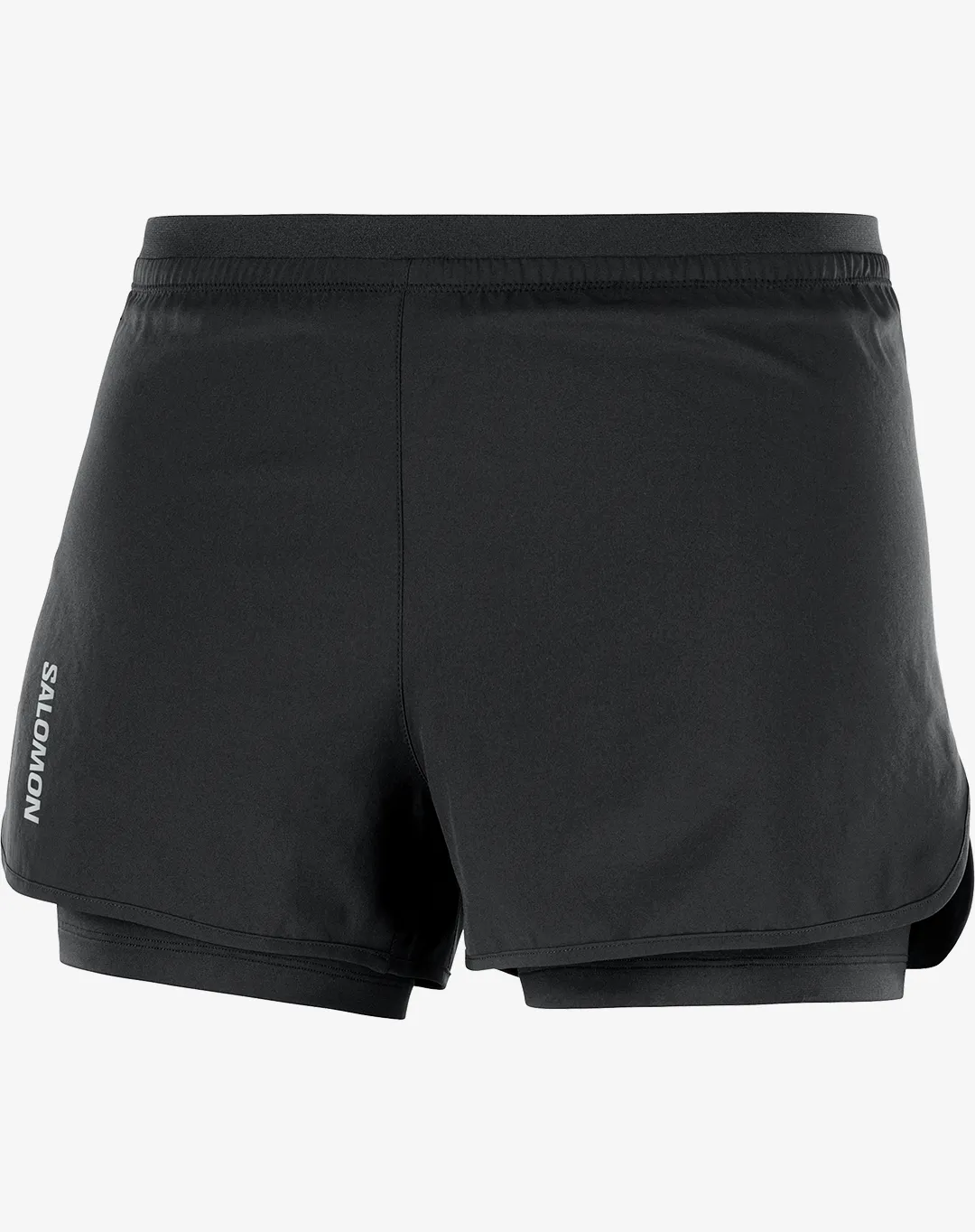 מכנסי נשים קצרים Cross 2in1 – SALOMON-LC1892100 – שחור – 1
