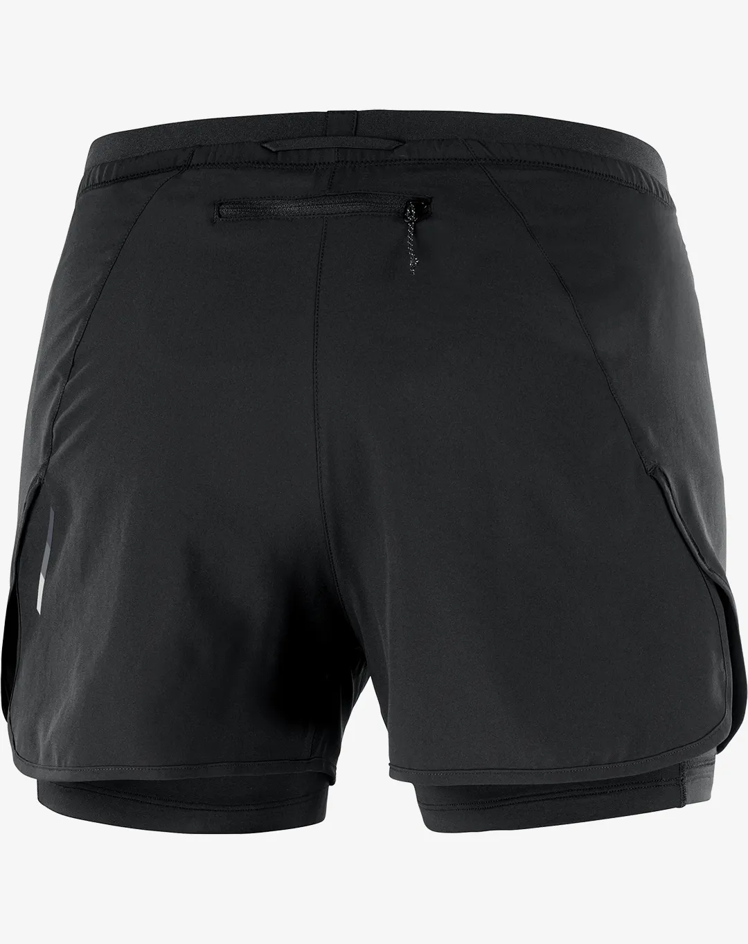 מכנסי נשים קצרים Cross 2in1 – SALOMON-LC1892100 – שחור – 2