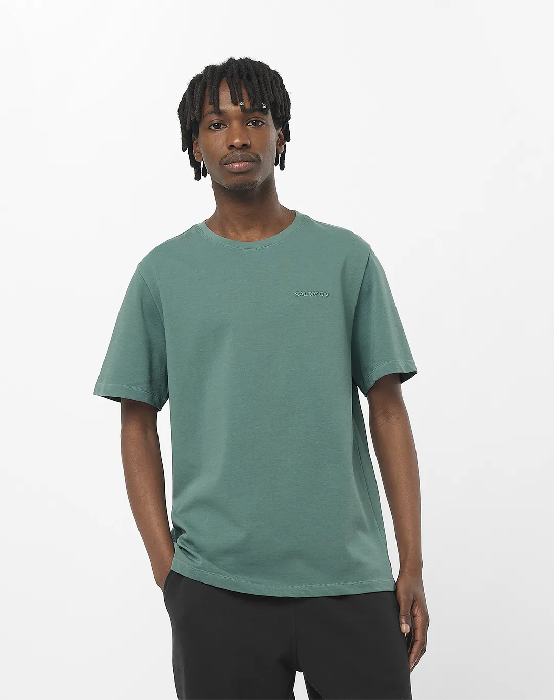 חולצת Sal Logo Pride – SALOMON-LC2288300 – north-atlantic – 1