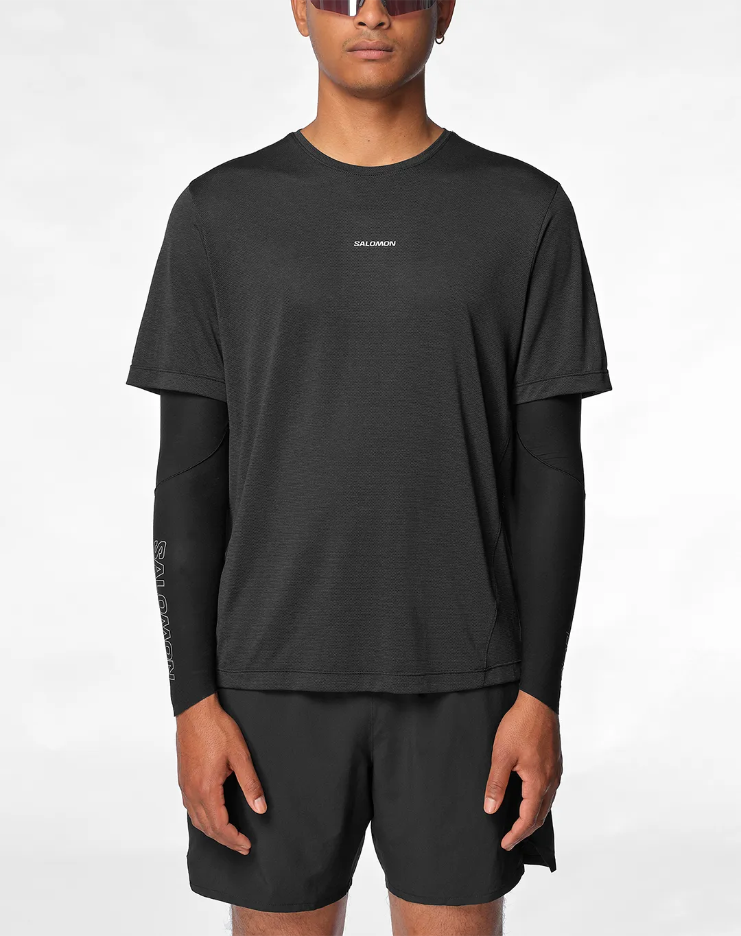 חולצת Shkout Core – SALOMON-LC2423700 – deep-black – 1