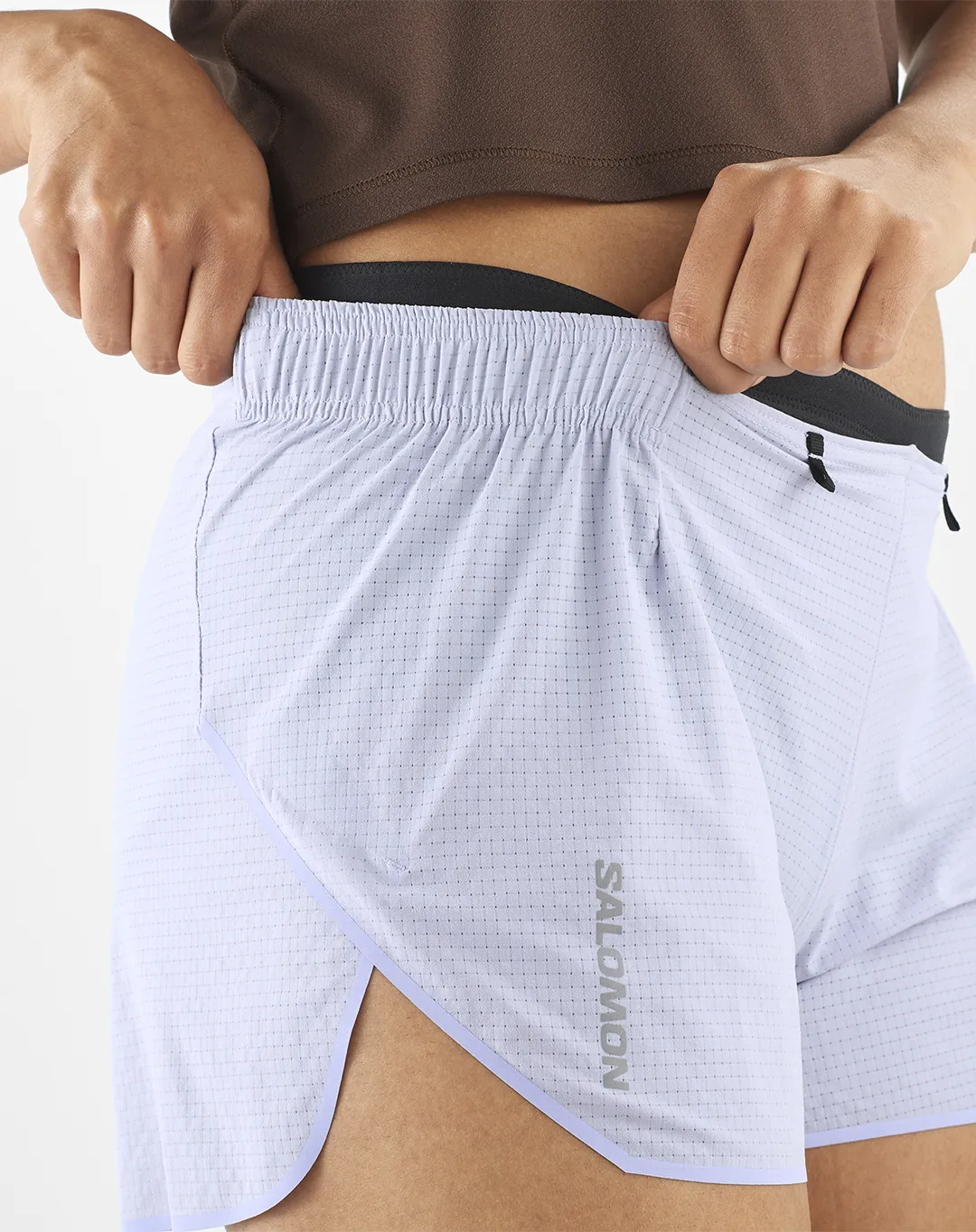 מכנסי נשים קצרים Sense Aero 3" – SALOMON-LC2437400 – cosmic-sky – 4