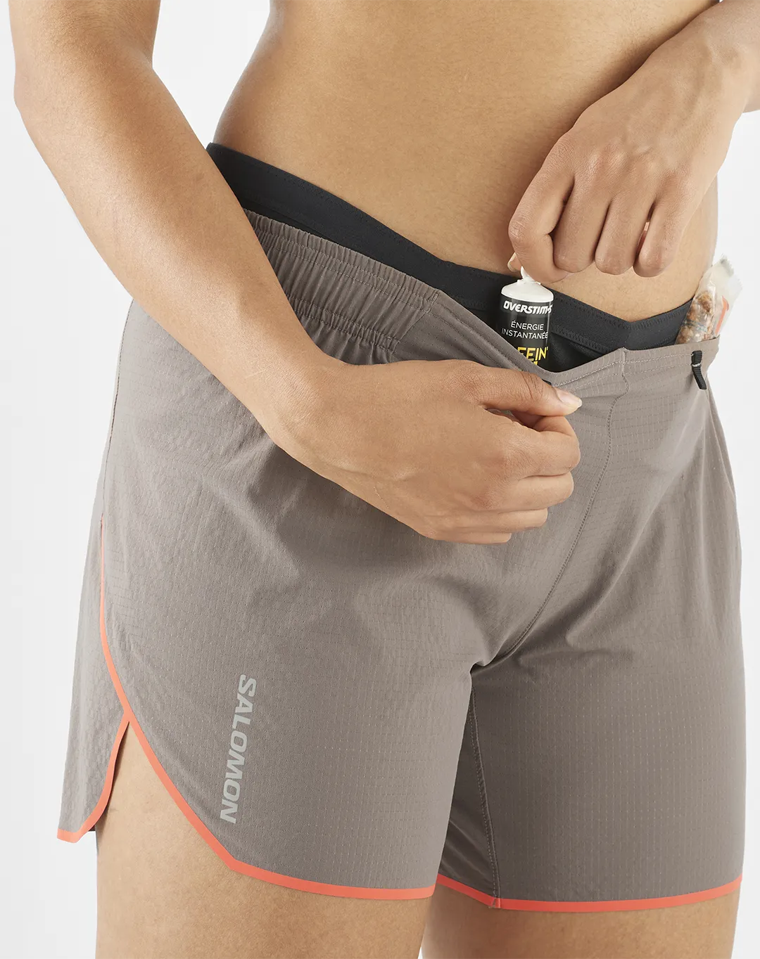 מכנסי נשים קצרים Sense Aero 5" – SALOMON-LC2437700 – neon-flame – 5