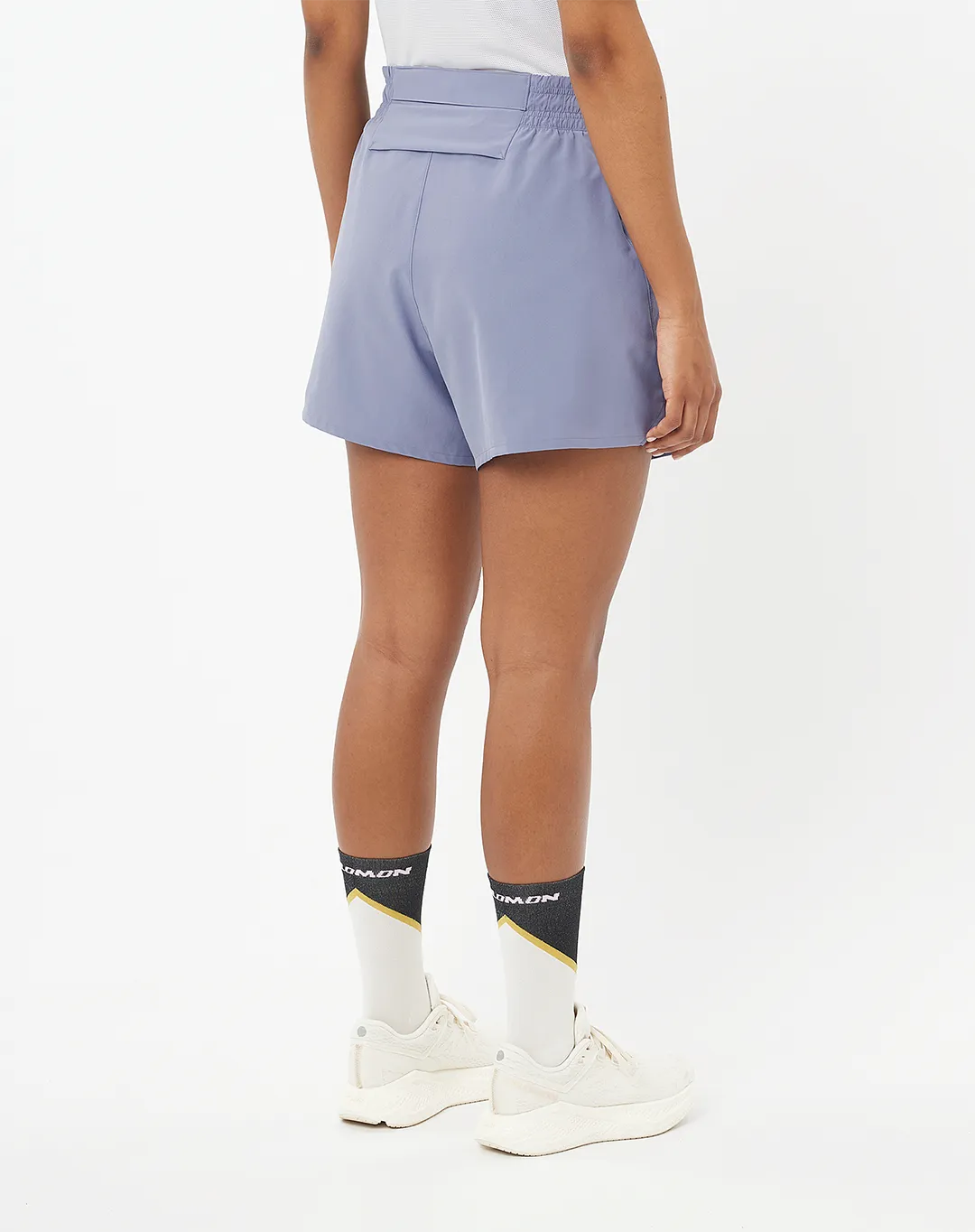 מכנסי נשים קצרים Shkout Easy Shorts 4" – SALOMON-LC2542400 – blue-granite – 3