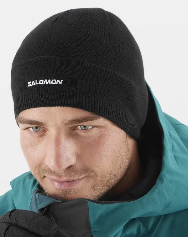 Beanie כובע – Salomon-LC184710 – שחור – 1