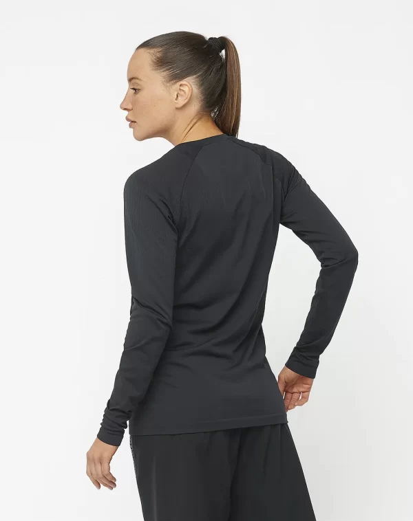 חולצה קצרה Sense Aero Seamless – Salomon-LC187830 – black – 1