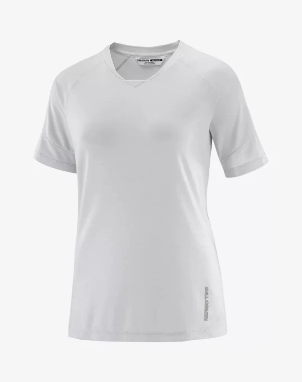 Runlife חולצה נשים – Salomon-LC202640 – אפור-בהיר – 3