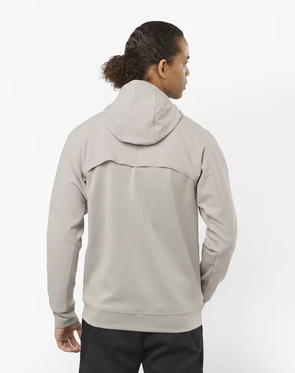 קפוצ'ון Runlife Hoodie – Salomon-LC209990 – ash – 1