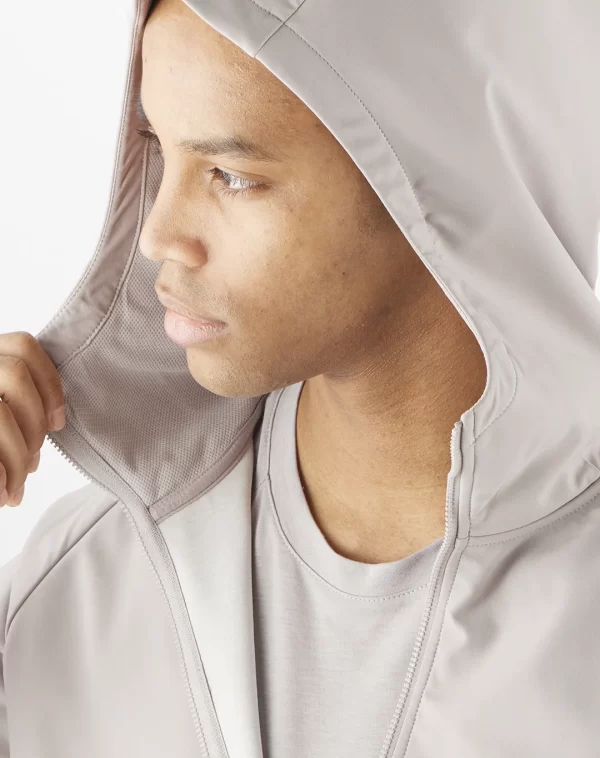 קפוצ'ון Runlife Hoodie – Salomon-LC209990 – ash – 3