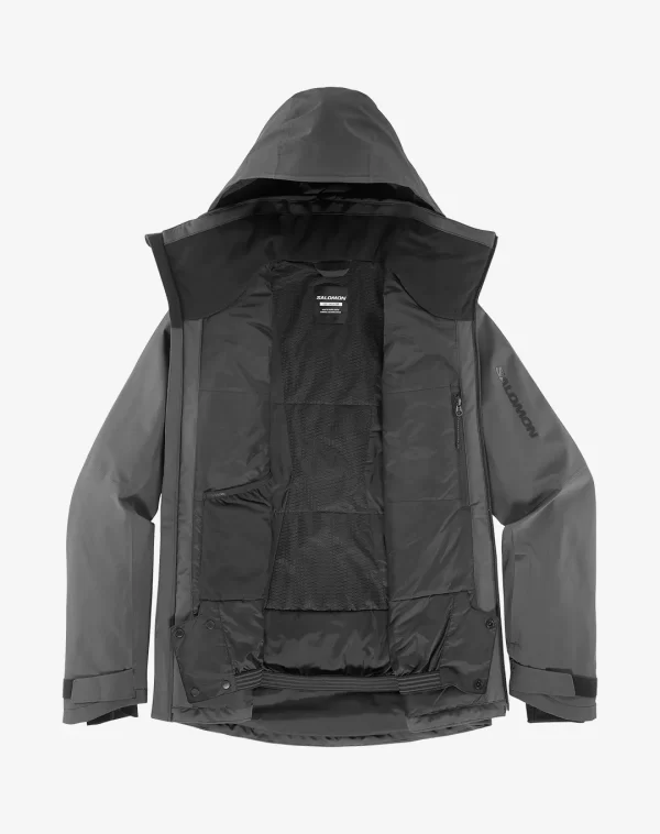 Highland מעיל – Salomon-LC214100 – deep-black – 2
