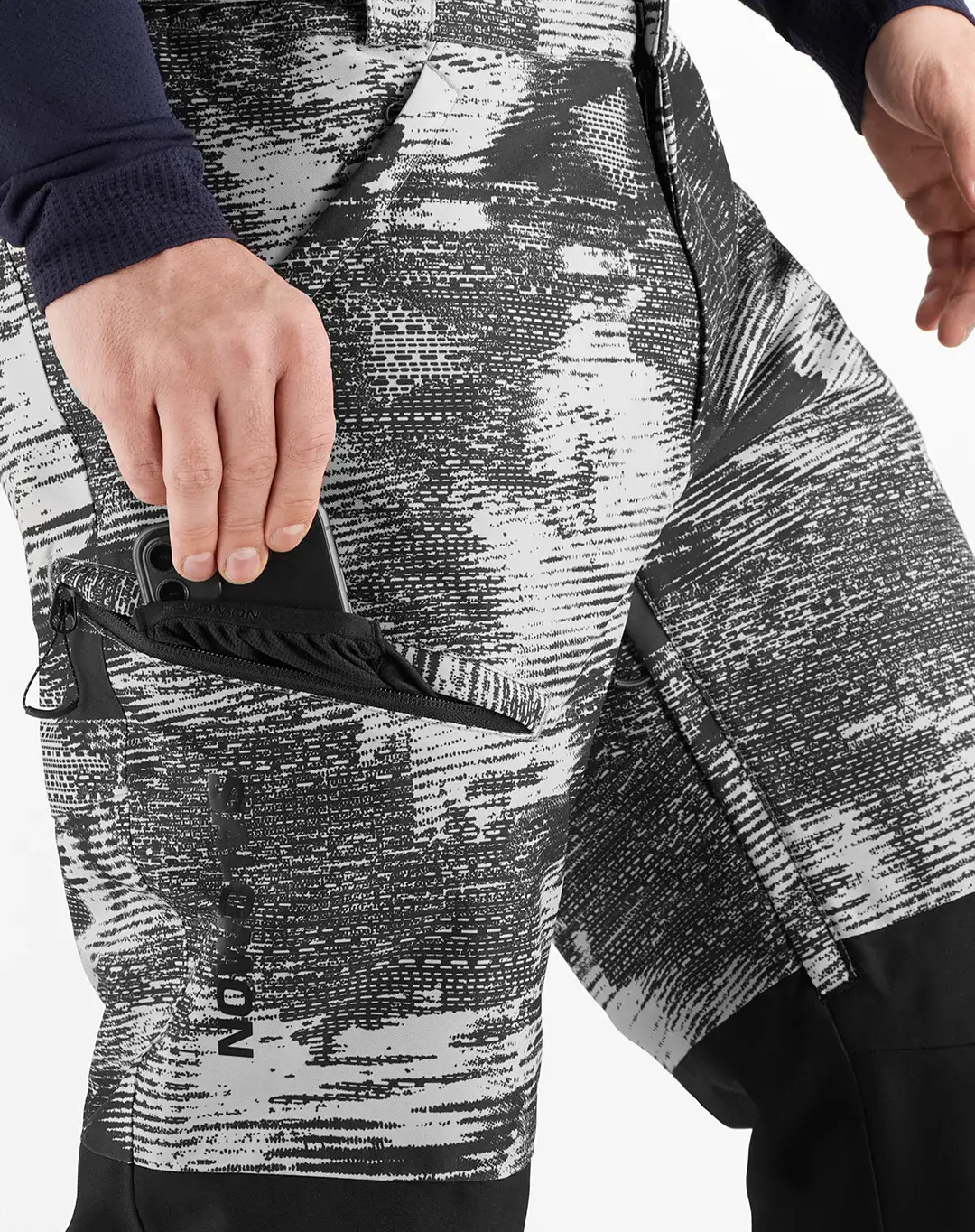 Transfer מכנסי – Salomon-LC214490 – deep-black – 3