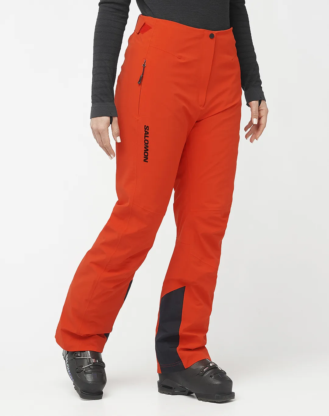 S/Max Warm Pant מכנסי נשים – Salomon-LC215030 – fiery-red – 1
