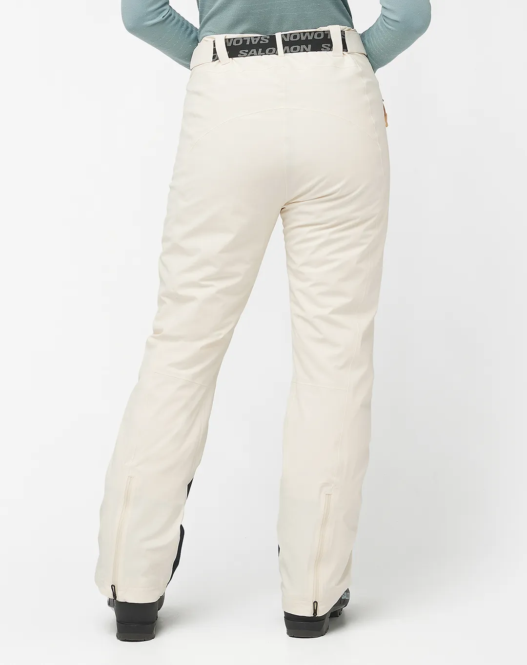 S/Max Warm Pant מכנסי נשים – Salomon-LC215040 – vanilla-ice – 1