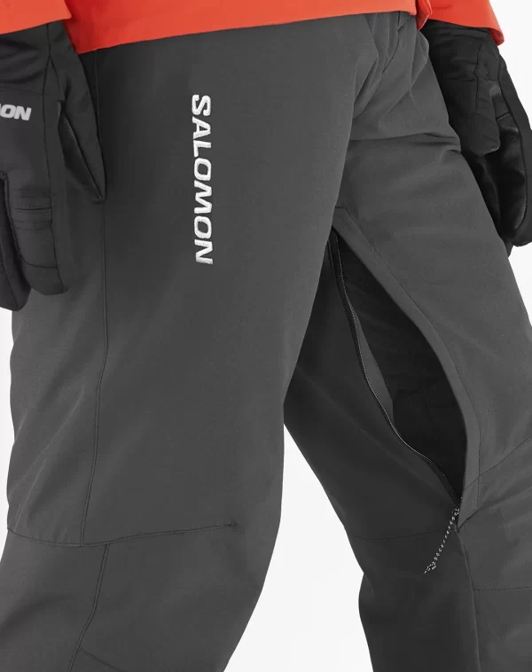 Edge מכנסי – Salomon-LC215090 – deep-black – 2