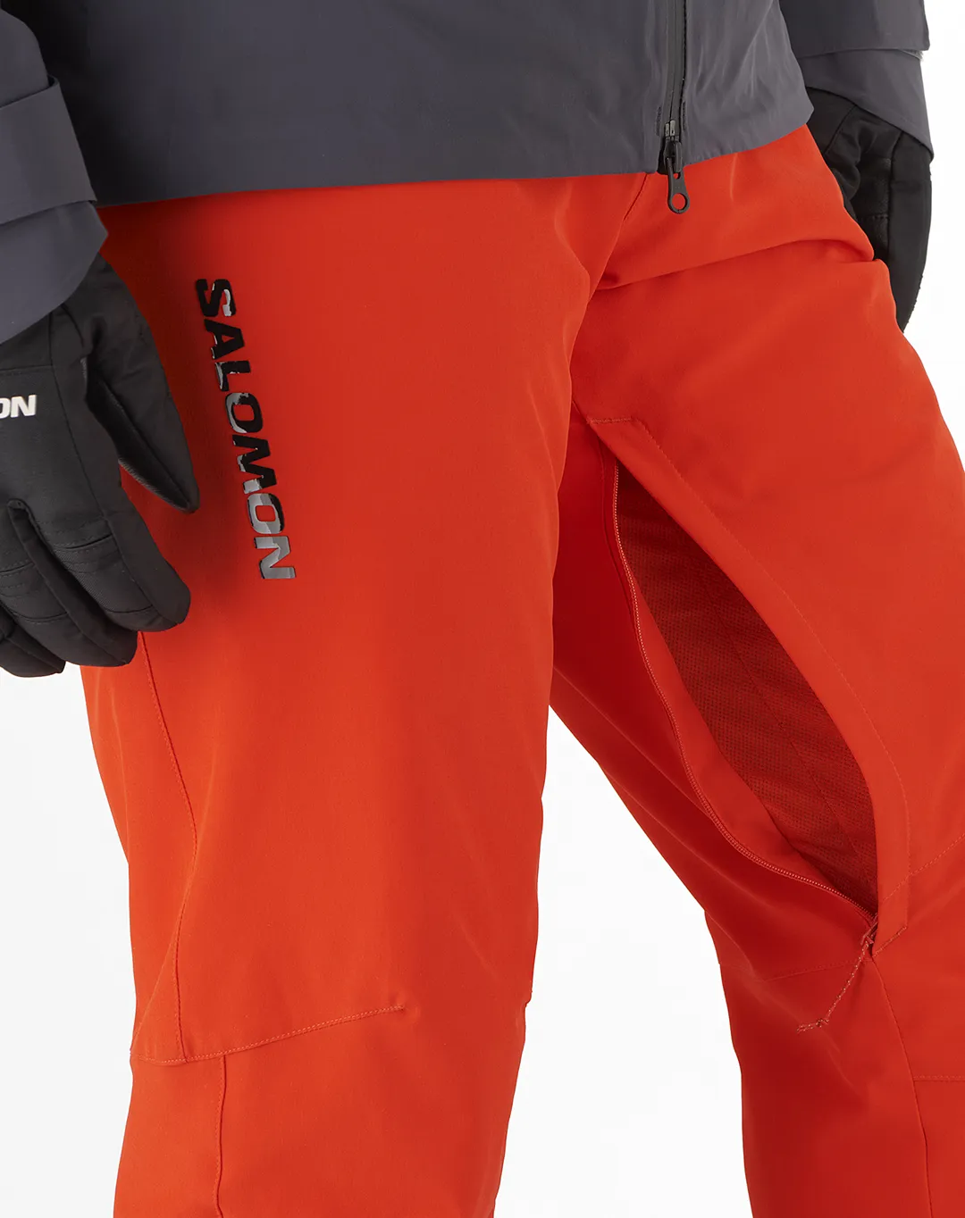 Edge מכנסי – Salomon-LC215100 – fiery-red – 3