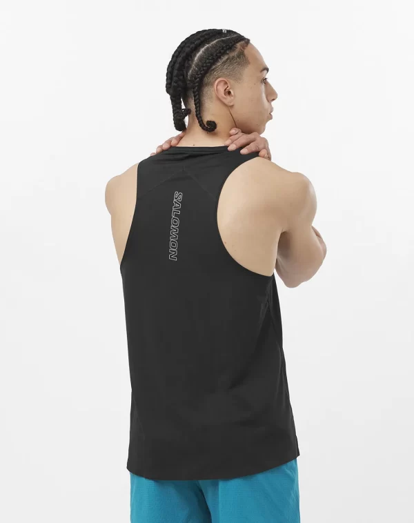 Sense Aero Singlet גופיית – Salomon-LC218780 – deep-black – 1