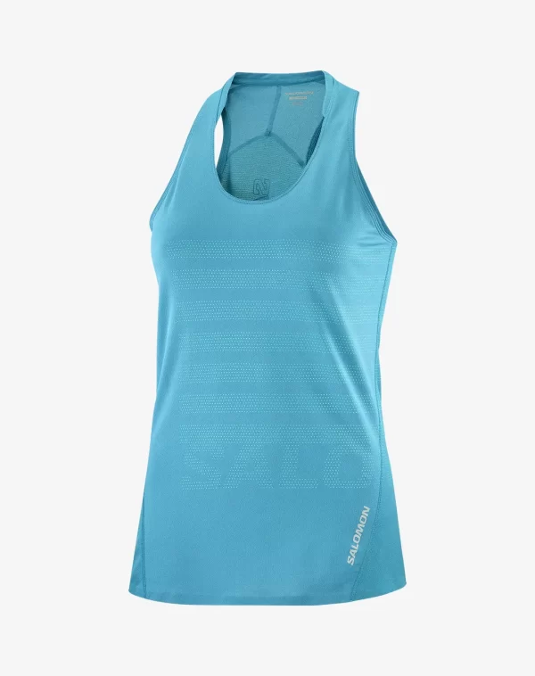 גופיית Sense Aero Singlet GFX – Salomon-LC218810 – tahitian-tide – 3