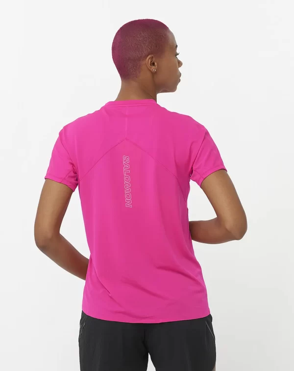 חולצת נשים Sense Aero – Salomon-LC218980 – beetroot-purple-2 – 1