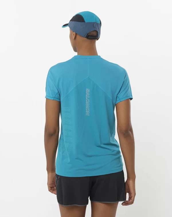 חולצת נשים Sense Aero GFX – Salomon-LC218990 – tahitian-tide – 1