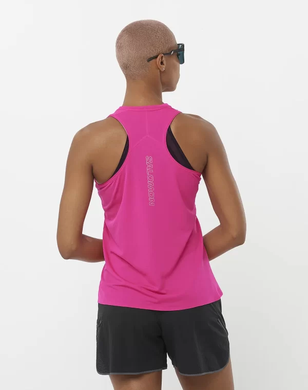 גופיית נשים Sense Aero Singlet – Salomon-LC219060 – beetroot-purple-2 – 1