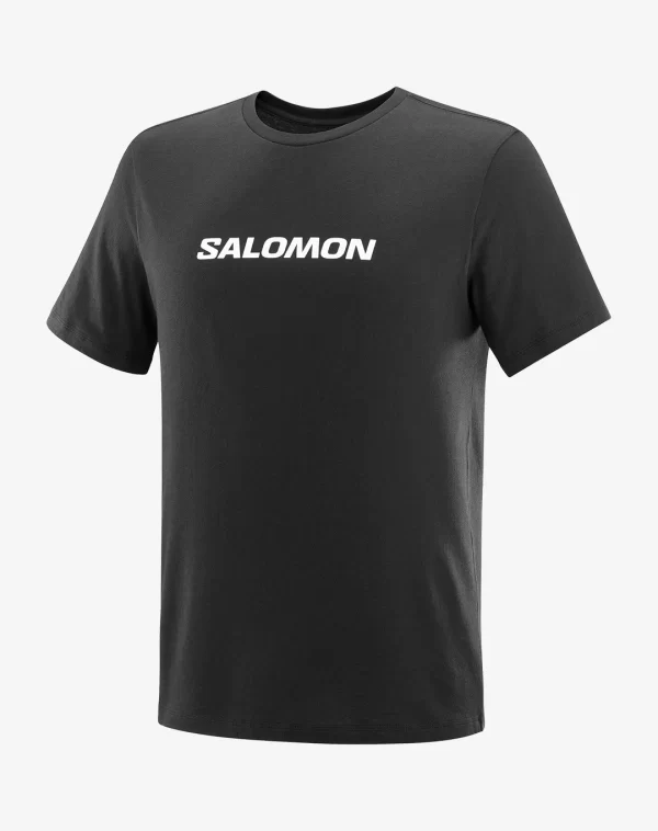 Sal Logo Perf חולצה – Salomon-LC224540 – deep-black – 2