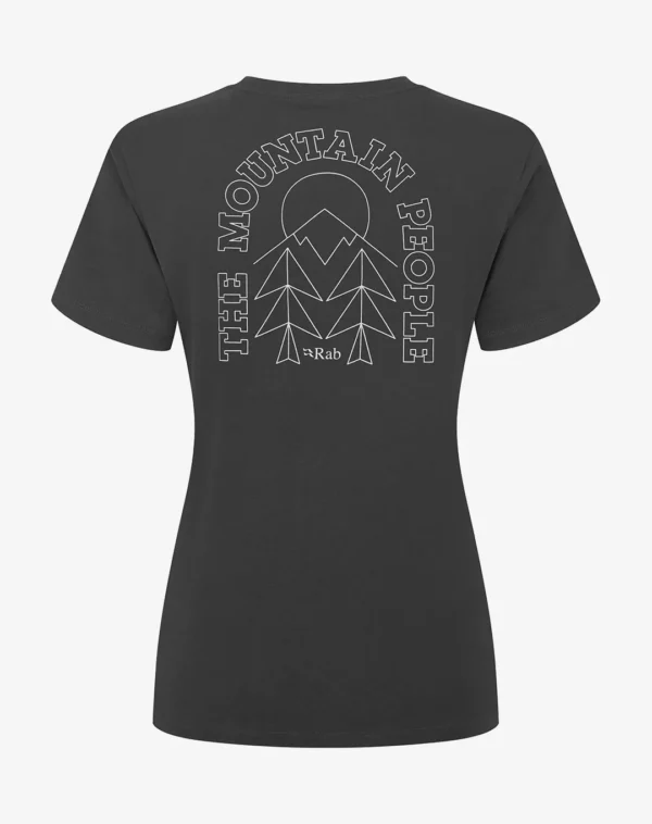חולצת נשים Tuku Cirque Tee – Rab-QCC-18-BEL – beluga – 2